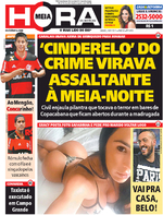 Capa do jornal Meia Hora 14/01/2017