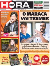 Capa do jornal Meia Hora 18/06/2017