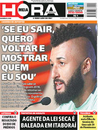 Capa do jornal Meia Hora 18/12/2017