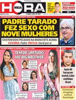 Capa do jornal Meia Hora 19/01/2017