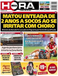 Capa do jornal Meia Hora 19/06/2017