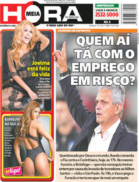 Capa do jornal Meia Hora 19/11/2017