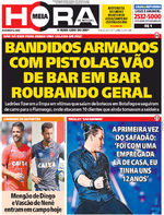 Capa do jornal Meia Hora 21/01/2017