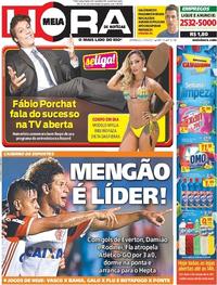 Capa do jornal Meia Hora 21/05/2017