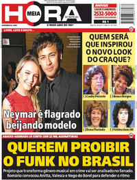Capa do jornal Meia Hora 24/06/2017