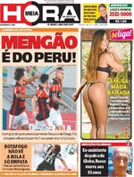 Capa do jornal Meia Hora 29/01/2017