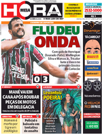 Capa do jornal Meia Hora 30/01/2017