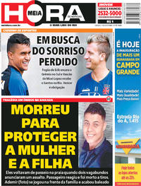 Capa do jornal Meia Hora 01/09/2018