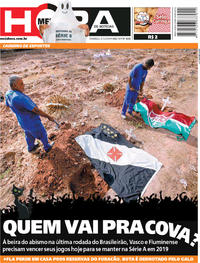 Capa do jornal Meia Hora 02/12/2018