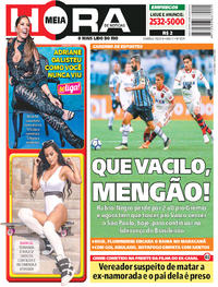 Capa do jornal Meia Hora 05/08/2018