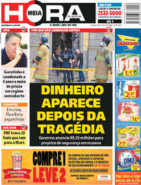 Capa do jornal Meia Hora 05/09/2018