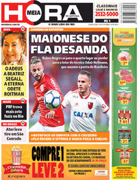 Capa do jornal Meia Hora 06/09/2018