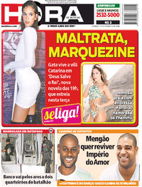 Capa do jornal Meia Hora 07/01/2018