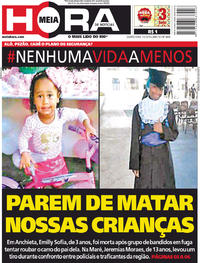 Capa do jornal Meia Hora 07/02/2018