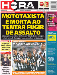 Capa do jornal Meia Hora 07/03/2018