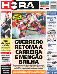Capa do jornal Meia Hora 07/05/2018