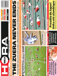 Capa do jornal Meia Hora 10/07/2018