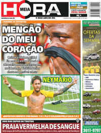 Capa do jornal Meia Hora 11/06/2018