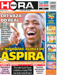 Capa do jornal Meia Hora 11/07/2018