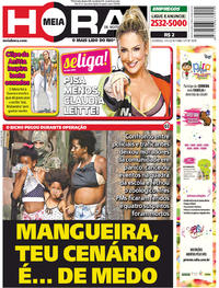 Capa do jornal Meia Hora 14/01/2018
