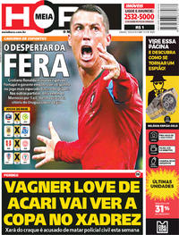 Capa do jornal Meia Hora 16/06/2018