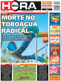 Capa do jornal Meia Hora 17/07/2018