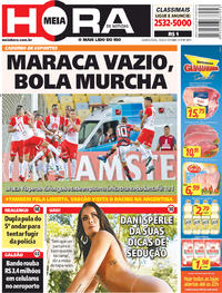 Capa do jornal Meia Hora 19/04/2018