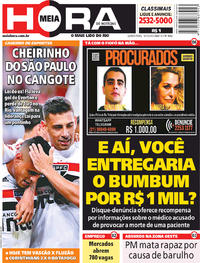 Capa do jornal Meia Hora 19/07/2018