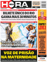 Capa do jornal Meia Hora 20/09/2018