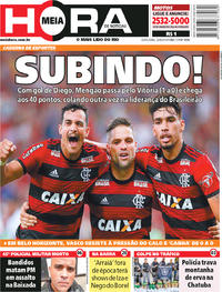 Capa do jornal Meia Hora 24/08/2018