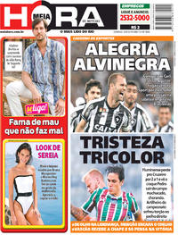 Capa do jornal Meia Hora 26/08/2018