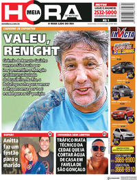 Capa do jornal Meia Hora 27/07/2018