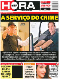 Capa do jornal Meia Hora 28/07/2018