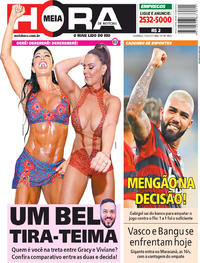 Capa do jornal Meia Hora 07/04/2019