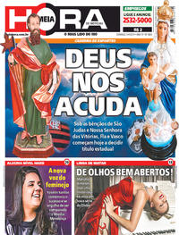 Capa do jornal Meia Hora 14/04/2019