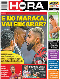 Capa do jornal Meia Hora 03/10/2019