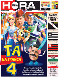 Capa do jornal Meia Hora 04/09/2019
