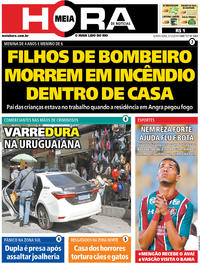 Capa do jornal Meia Hora 05/12/2019