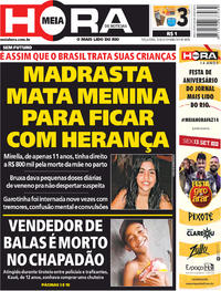 Capa do jornal Meia Hora 10/09/2019