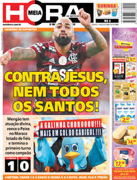 Capa do jornal Meia Hora 15/09/2019