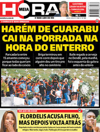 Capa do jornal Meia Hora 29/06/2019