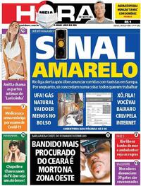 Capa do jornal Meia Hora 01/08/2020