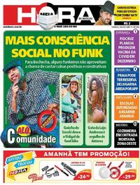 Capa do jornal Meia Hora 02/08/2020