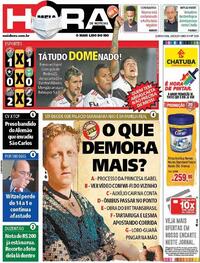 Capa do jornal Meia Hora 03/09/2020