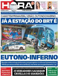 Capa do jornal Meia Hora 04/09/2020