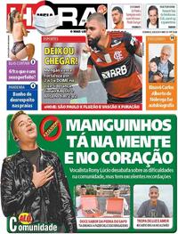 Capa do jornal Meia Hora 06/09/2020