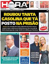 Capa do jornal Meia Hora 06/11/2020