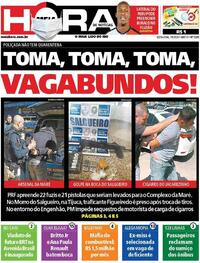 Capa do jornal Meia Hora 07/08/2020