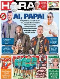 Capa do jornal Meia Hora 09/08/2020