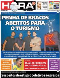 Capa do jornal Meia Hora 10/10/2020